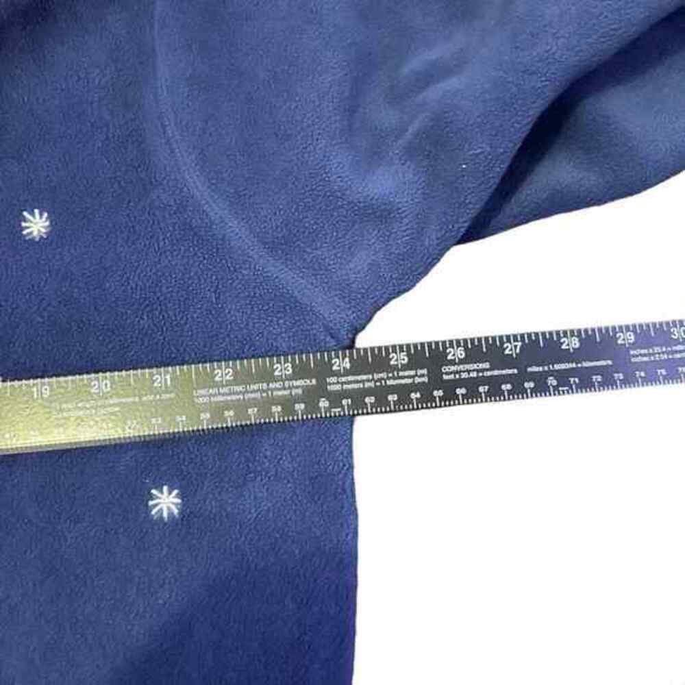 Premier Coat Womens 1X XL Navy Long Sleeve Christmas‎ Snowman Winter Coat - Picture 6 of 8